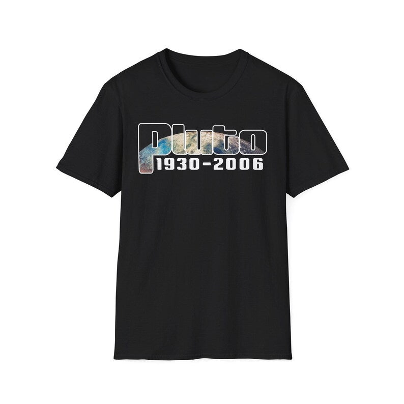 Pluto Tribute – Retro Space Design