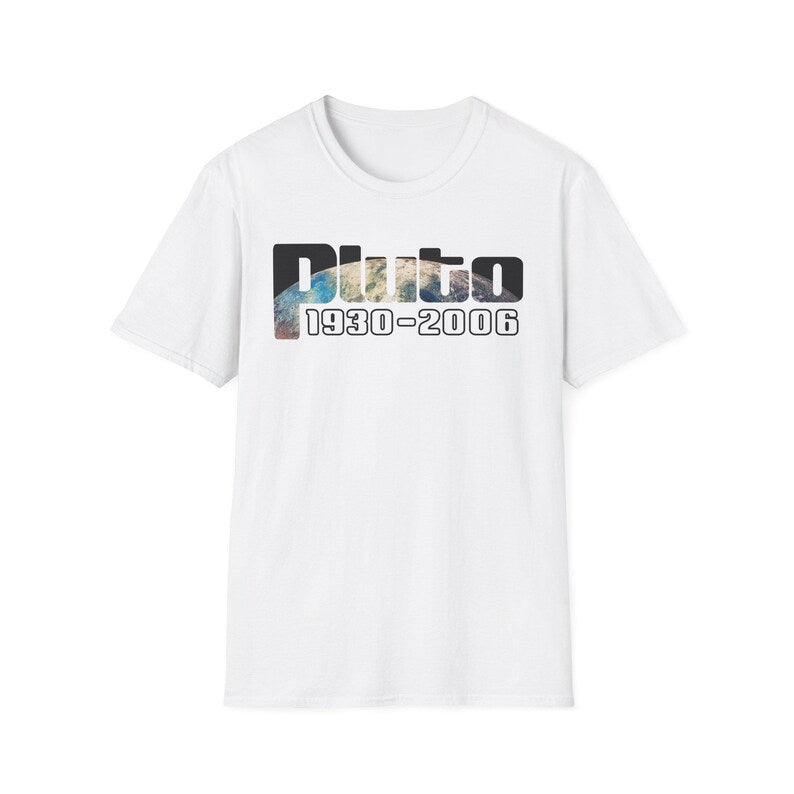 Pluto Tribute – Retro Space Design