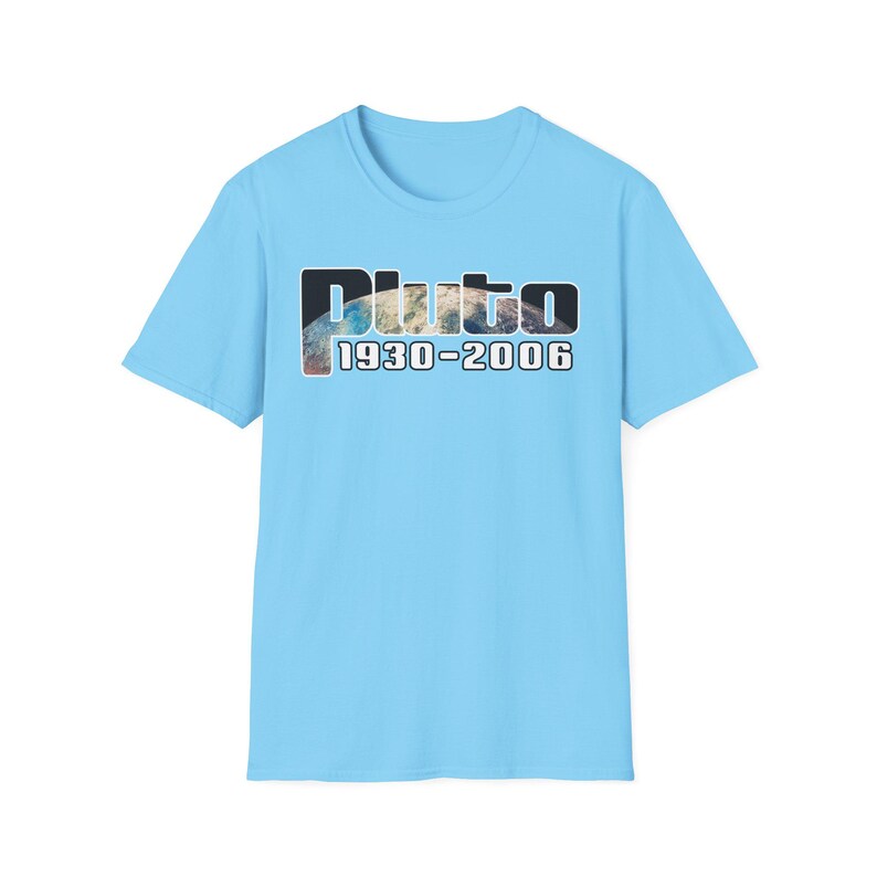 Pluto Tribute – Retro Space Design