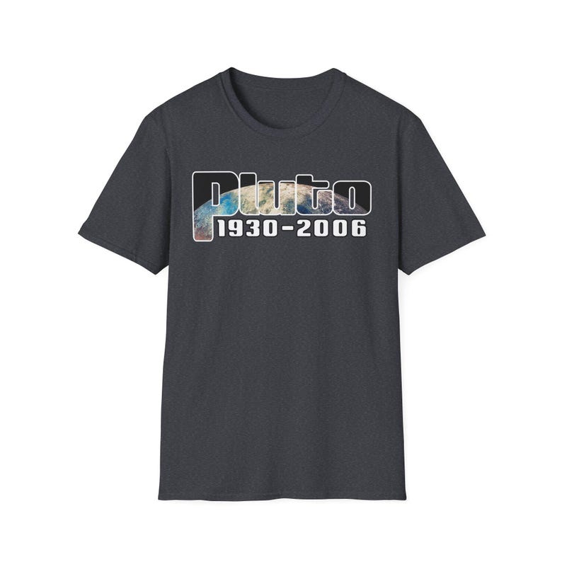 Pluto Tribute – Retro Space Design