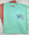Embroidered Stitch O'hana Shirt| Stich Shirt| Disney Shirt| Disney Sweatshirt