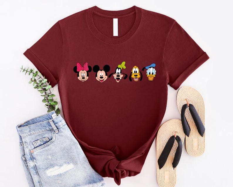 Mickey And Friends Shirt, Disney Mickey And Friends Shirt, Mickey Mouse Shirt, Retro Mickey Shirt, Disney Characters Shirt