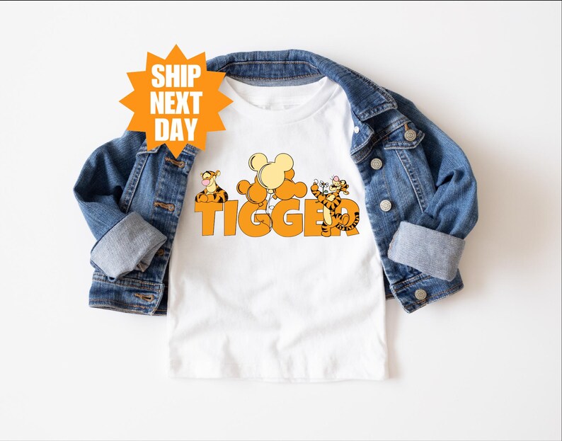 Comfort Colors® Tigger Shirt, Pooh and Friends Shirt, Tigger Winnie The Pooh Shirt, Tigger Shirt, Pooh Characters Shirt, Disney Tigger Shirt