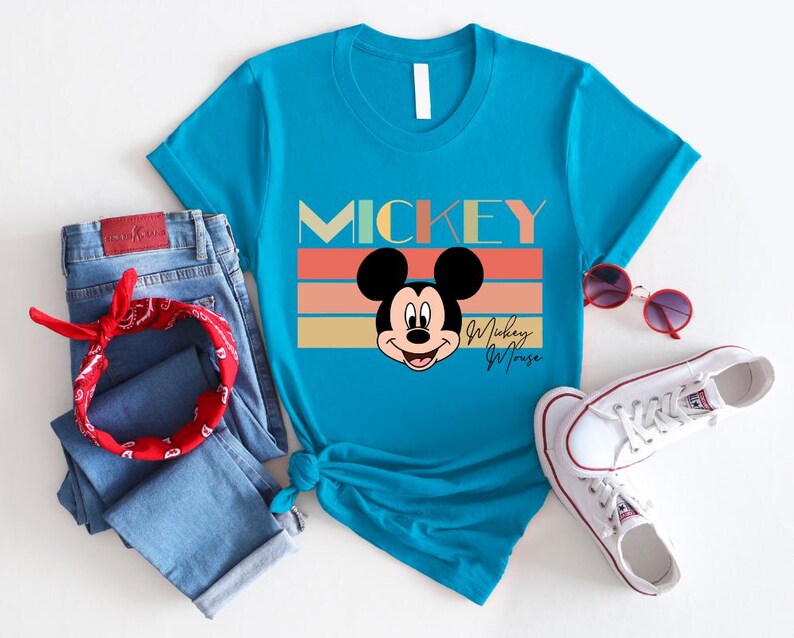 Mickey And Friends Shirt, Disney Mickey And Friends Shirt, Mickey Mouse Shirt, Retro Mickey Shirt, Disney Characters Shirt