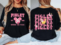 Piglet Est 1926 Winnie The Pooh Shirt, Pooh Characters Since Two Side Tee, Disneyland Matching T-shirt, Disney Tees, Winnie the Pooh Shirts