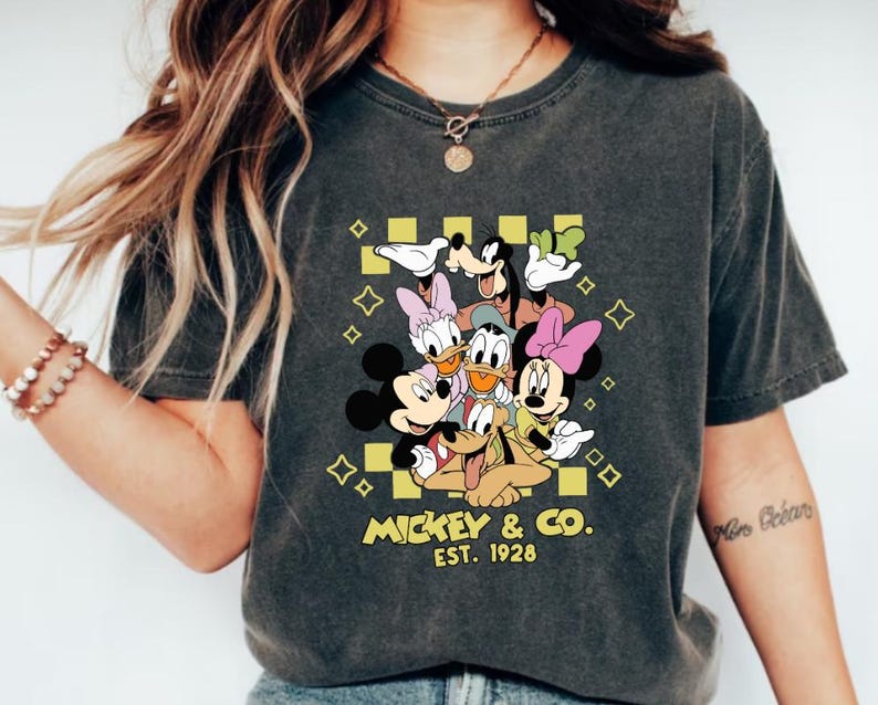 Mickey And Friends CO Shirt, Mickey And Friends Shirt, Mickey Mouse Shirt, Retro Mickey Shirt, Friends Shirt, Disney Mickey Mouse Shirt