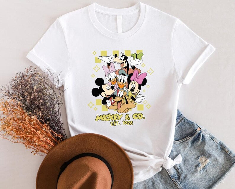 Mickey And Friends CO Shirt, Mickey And Friends Shirt, Mickey Mouse Shirt, Retro Mickey Shirt, Friends Shirt, Disney Mickey Mouse Shirt