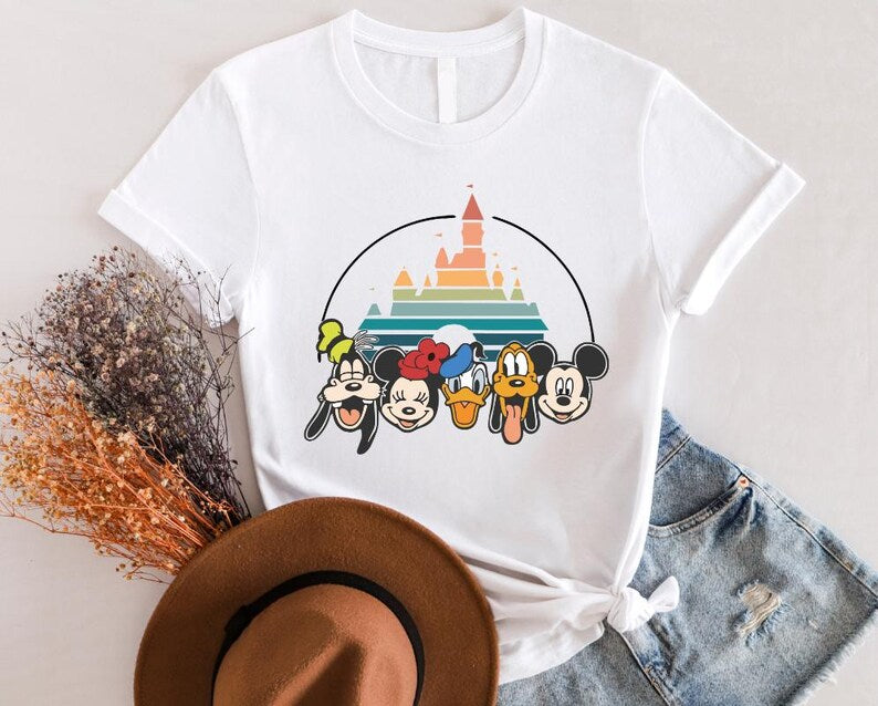 Mickey And Friends Shirt, Mickey And Friends Shirt, Mickey Mouse Shirt, Retro Mickey Shirt, Friends Shirt, Disney Mickey Mouse Shirt