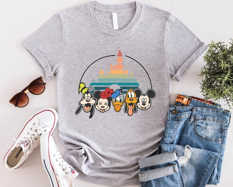 Mickey And Friends Shirt, Mickey And Friends Shirt, Mickey Mouse Shirt, Retro Mickey Shirt, Friends Shirt, Disney Mickey Mouse Shirt