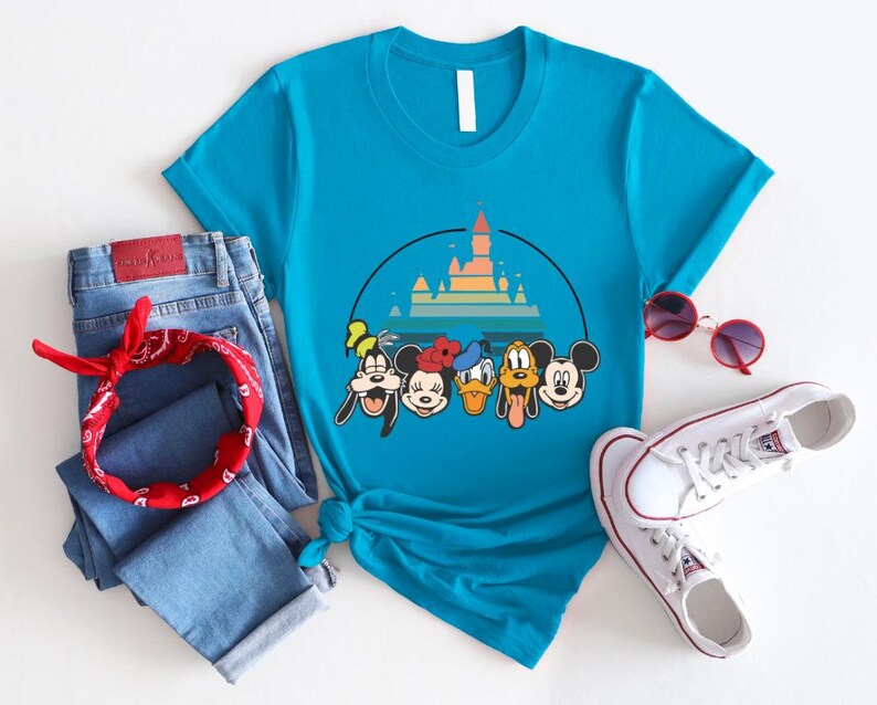 Mickey And Friends Shirt, Mickey And Friends Shirt, Mickey Mouse Shirt, Retro Mickey Shirt, Friends Shirt, Disney Mickey Mouse Shirt