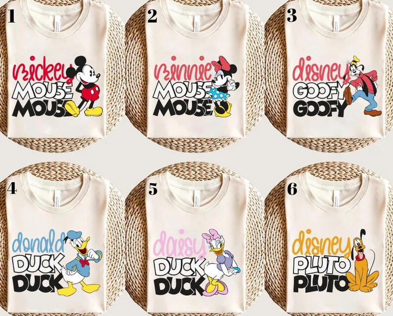 Disney Mickey And Friends Characters Shirt, Mickey And Friends Shirt, Mickey Mouse Shirt, Retro Mickey Shirt, Friends Shirt, Disney Shirt