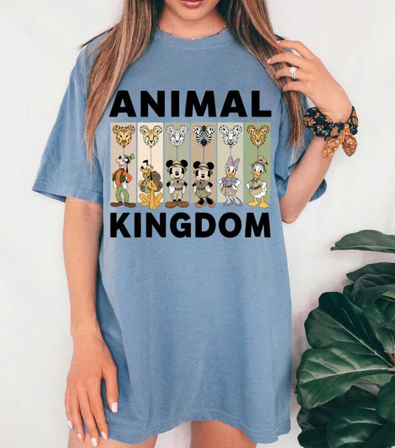 Animal Kingdom Disney Characters Comfort Colors Shirts product image 3