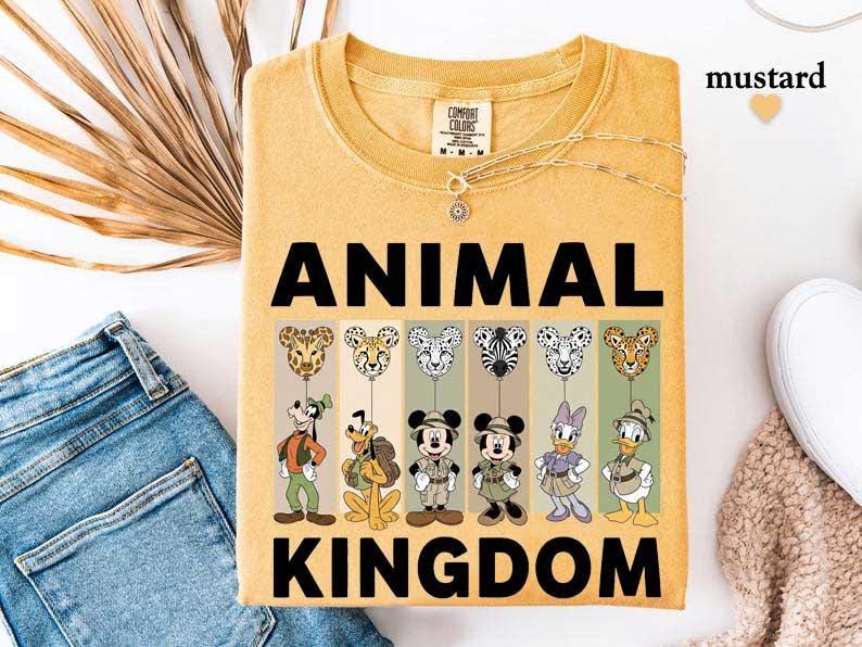 Animal Kingdom Disney Characters Comfort Colors Shirts product image 4