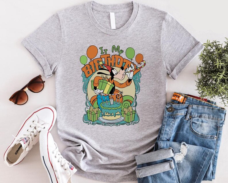 Mickey And Friends It's My Birthday Shirt, Disney Mickey And Friends Shirt, Mickey Mouse Shirt, Retro Mickey Shirt, Disney Characters Shirt