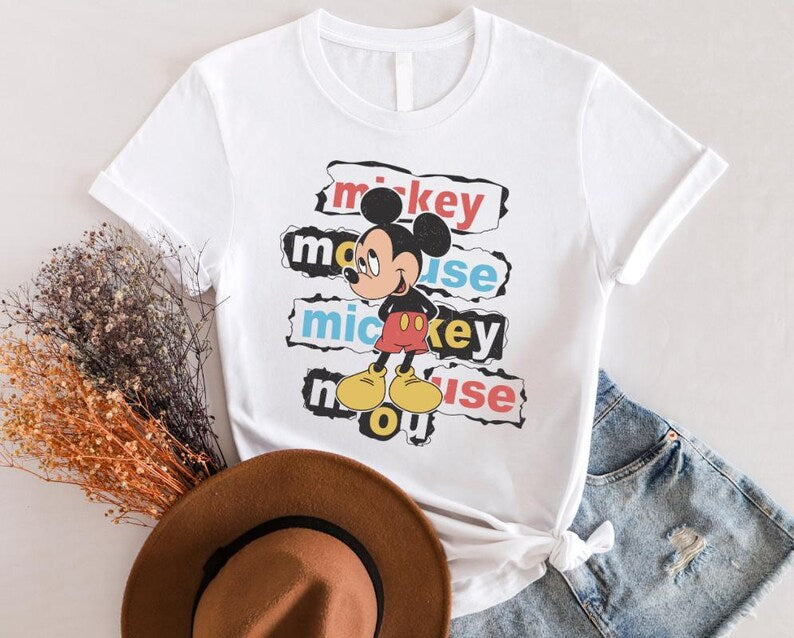 Retro Mickey Mouse Shirt, Mickey And Friends Shirt, Disney Shirt, Mickey And Minnie Shirt, Classic Mickey Shirt, Mickey Mouse Shirt