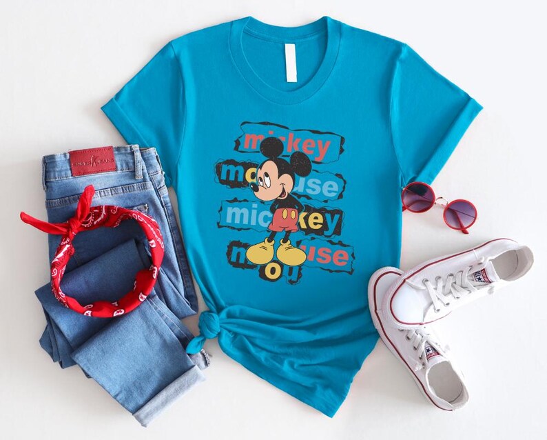 Retro Mickey Mouse Shirt, Mickey And Friends Shirt, Disney Shirt, Mickey And Minnie Shirt, Classic Mickey Shirt, Mickey Mouse Shirt
