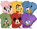 Mickey & Friends Group Big Face Costume Shirts, Halloween product image 1