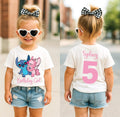 Custom Stitch Birthday Girl Shirt, Lilo and Stitch Party