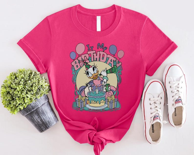 Mickey And Friends It's My Birthday Shirt, Disney Mickey And Friends Shirt, Mickey Mouse Shirt, Retro Mickey Shirt, Disney Characters Shirt