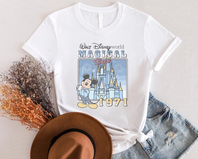 Walt Disney World Magical Mickey Shirt, Disney Mickey And Friends Shirt, Mickey Mouse Shirt, Retro Mickey Shirt, Disney Characters Shirt