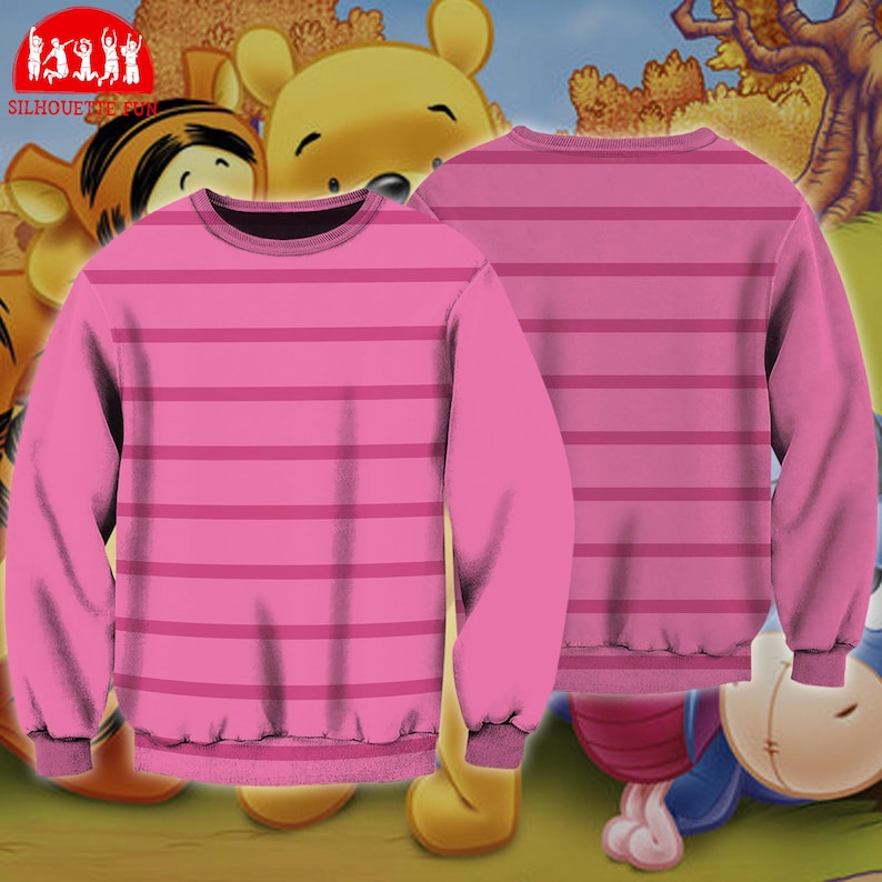 Funny Piglet Halloween Costume 3D Full Over Print, Winnie product image 2