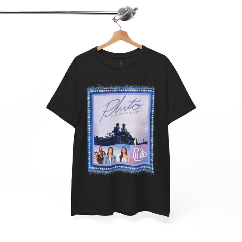 Beautiful Pluto Series GL T-Shirt | Namtan Film Ai-Oon Ob-Oom May Methawi Fan Merch | Aesthetic Design Tee