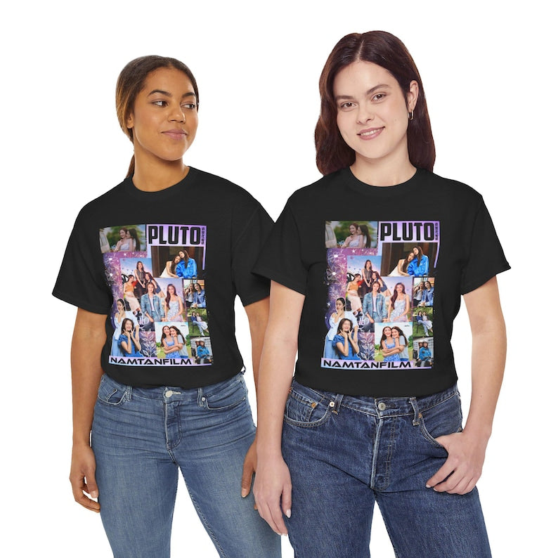 Thai GL Series Pluto Shirt | Namtan Film Ai-oon Ob-oom May Methawi | Girls Love Fans Gift Tee