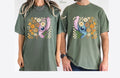 Comfort Colors® Retro Stitch and Angel Fall Couple Shirts product image 1