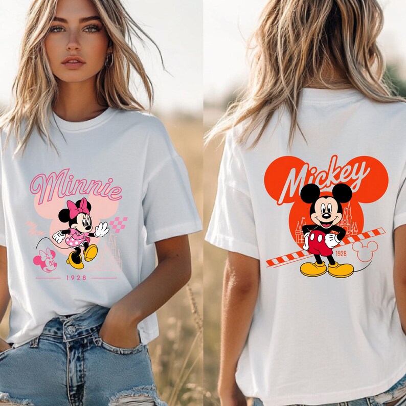 Pluto Dog DTF Transfer, Retro Disney Castle Design