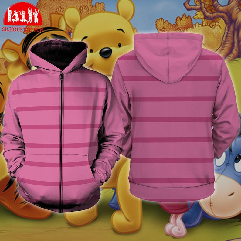 Funny Piglet Halloween Costume 3D Full Over Print, Winnie product image 1