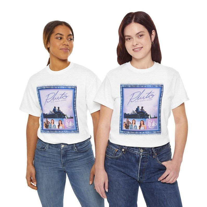 Beautiful Pluto Series GL T-Shirt | Namtan Film Ai-Oon Ob-Oom May Methawi Fan Merch | Aesthetic Design Tee