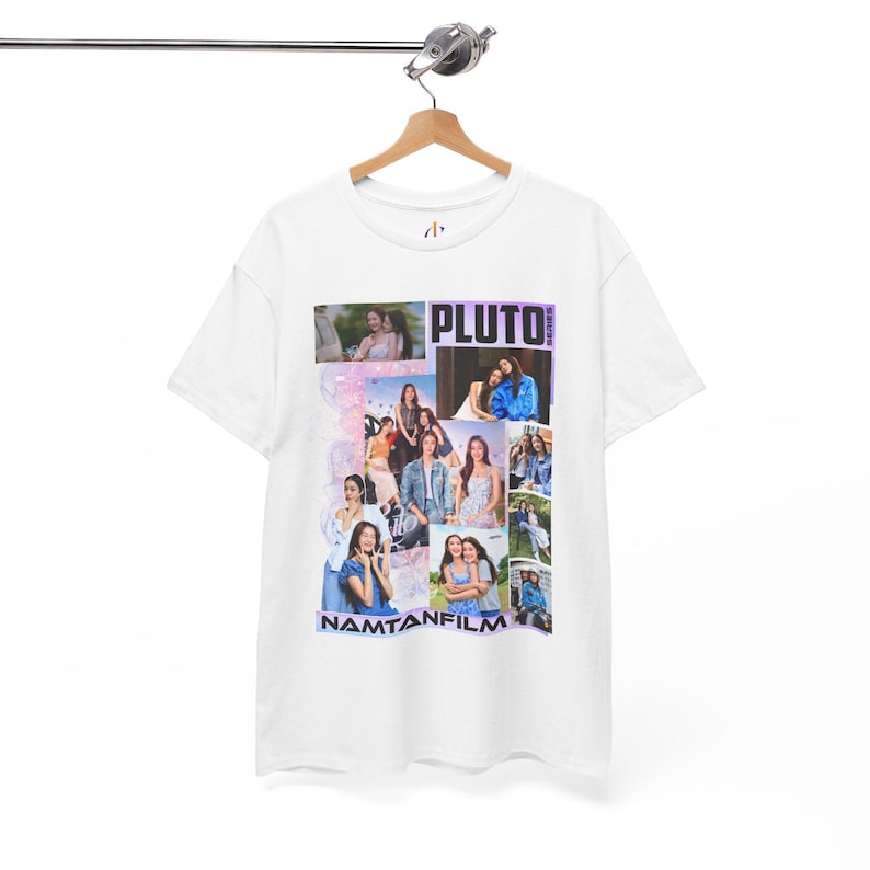 Thai GL Series Pluto Shirt | Namtan Film Ai-oon Ob-oom May Methawi | Girls Love Fans Gift Tee