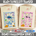 Halloween Stitch Dtf, Disney Stitch Dtf, Stitch and Angel Matching Halloween Dtf, Spooky Stitch Dtf, Kids Halloween Stitch Dtf, Family Dtf