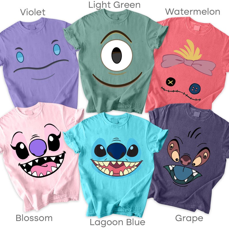 Vintage Big Face Blue Alien Costume T-shirt, Cute Alien Halloween T-shirt, Spooky Season Shirt