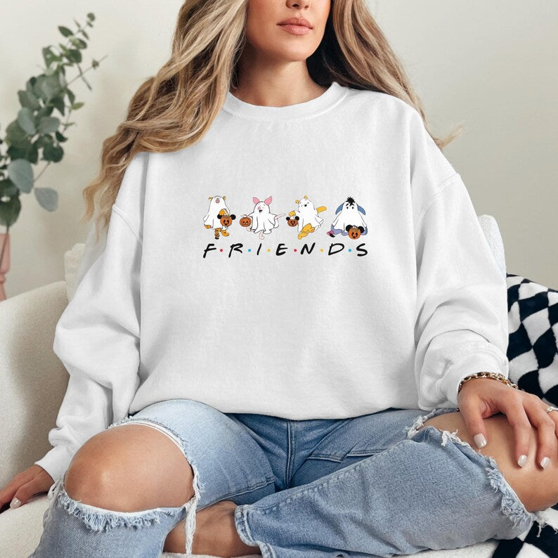 Winnie the Pooh shirt, winnie the Pooh halloween shirt, winnie halloween sweatshirt, winnie hoodie, piglet halloween shirt, eeyore shirt