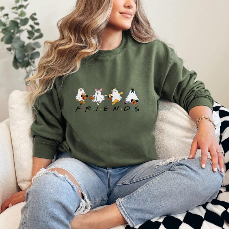 Winnie the Pooh shirt, winnie the Pooh halloween shirt, winnie halloween sweatshirt, winnie hoodie, piglet halloween shirt, eeyore shirt