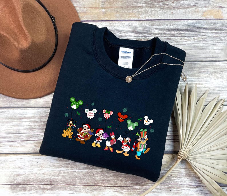Disney Christmas Family Shirts – Mickey, Minnie, Donald product image 3