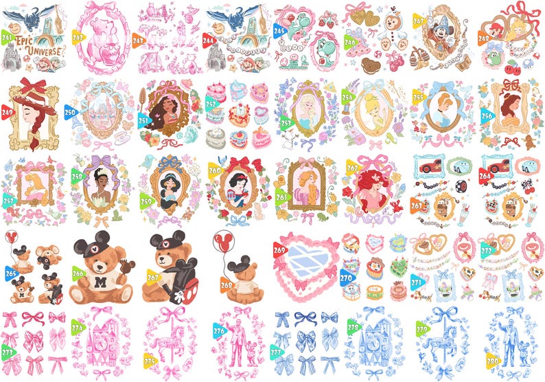 Coquette Bow Disney Stitch & Angel Valentine's Day Dtf, Disneyland Coquette Bow Dtf, Disneyland Angel and Stitch Dtf, Stitch Ready To Press