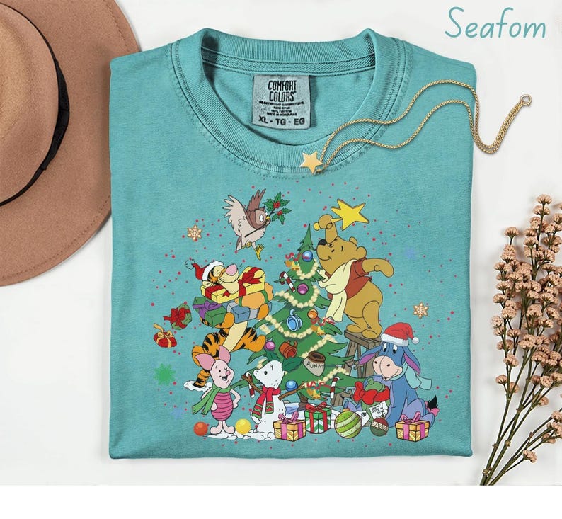 Comfort Colors® Winnie The Pooh and Friends Christmas product image 3