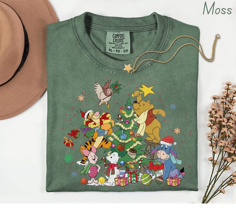 Comfort Colors® Winnie The Pooh and Friends Christmas product image 8