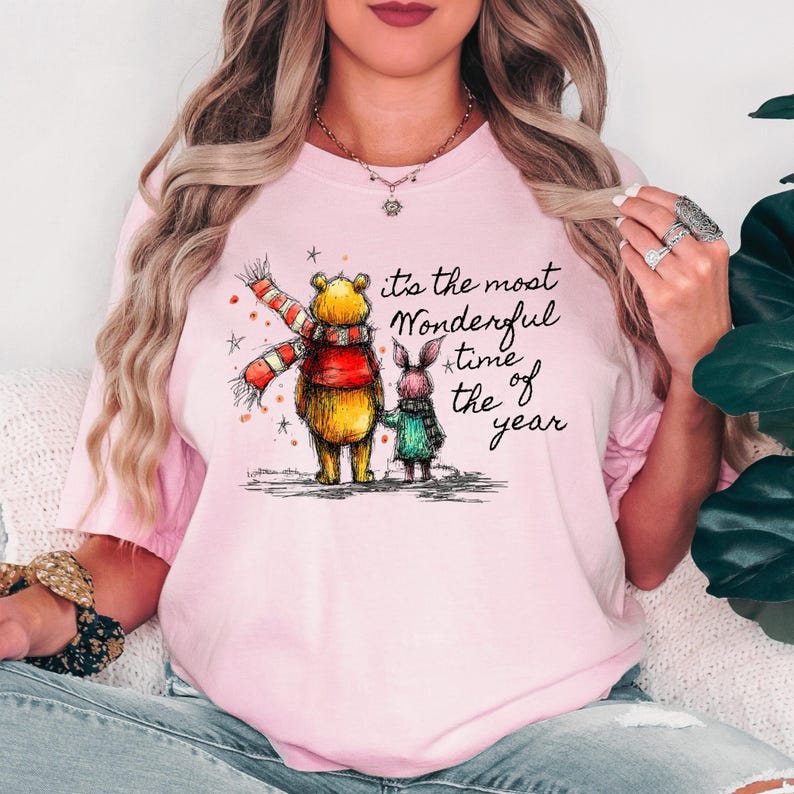 It's The Most Wonderful Time of Year Pooh and Piglet Kids product image 1