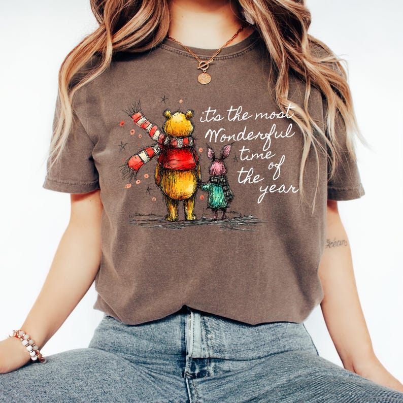 It's The Most Wonderful Time of Year Pooh and Piglet Kids product image 16