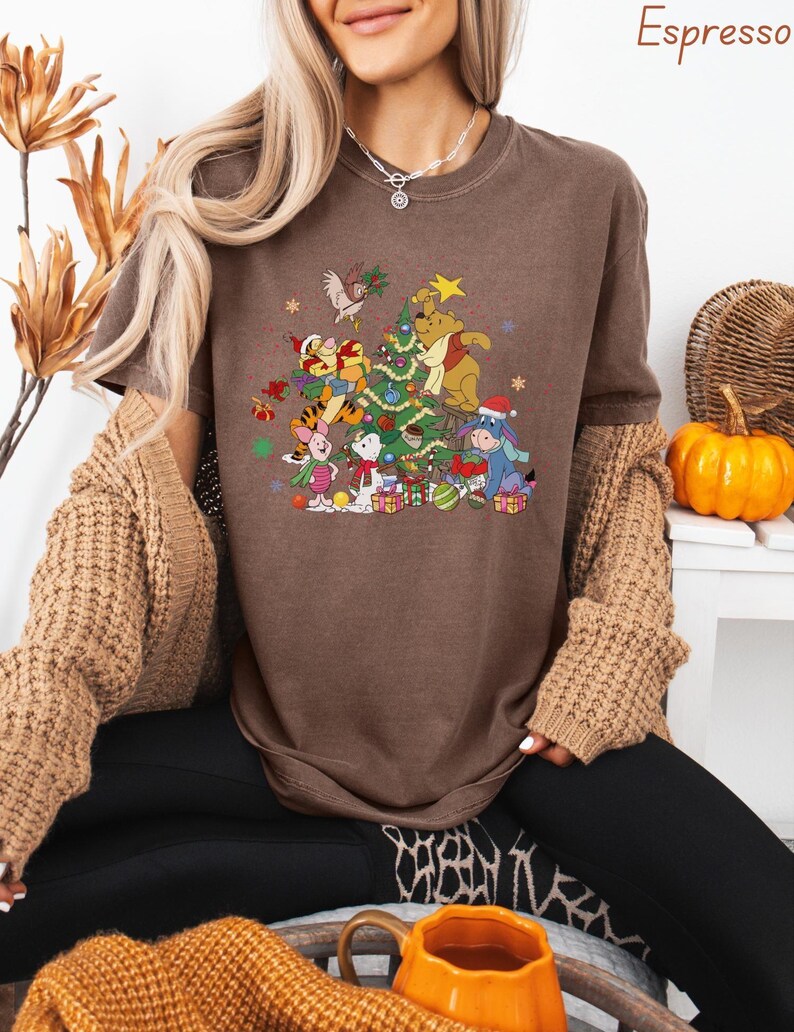 Comfort Colors® Winnie The Pooh and Friends Christmas product image 6
