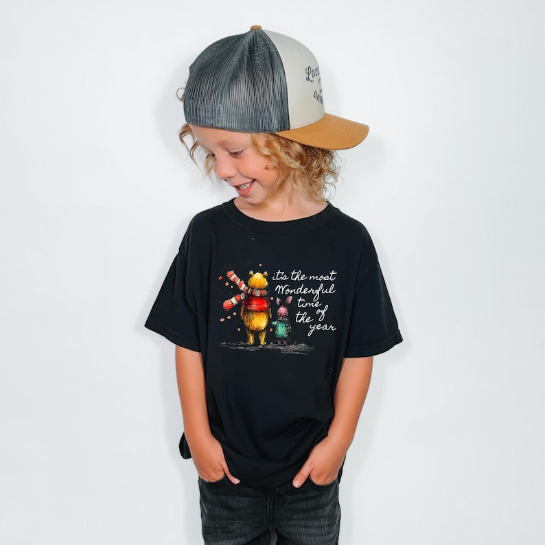 It's The Most Wonderful Time of Year Pooh and Piglet Kids product image 4