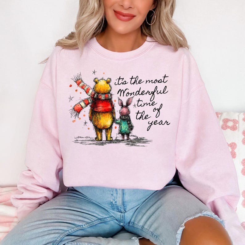 It's The Most Wonderful Time of Year Pooh and Piglet Kids product image 13