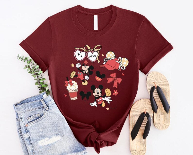 Mickey And Friends Shirt, Disney Mickey And Friends Shirt, Mickey Mouse Shirt, Retro Mickey Shirt, Disney Characters Shirt