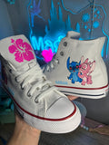 Stitch and Angel Custom Converse