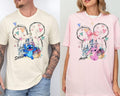 Mickey Ear Stitch and Minnie Bow Angel Couple Shirt, Disney Stitch Ear Boy Shirt, Minnie Bow Angel Girl Tee, Disney Trip Family Matching Tee