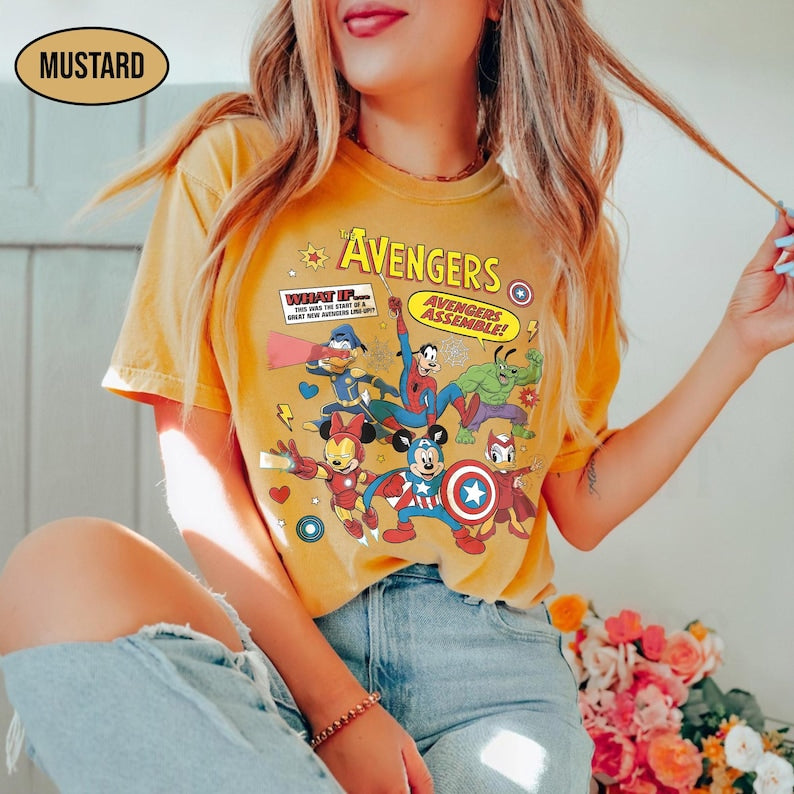 Comfort Colors What If Mickey & Friends Marvel Avengers product image 8