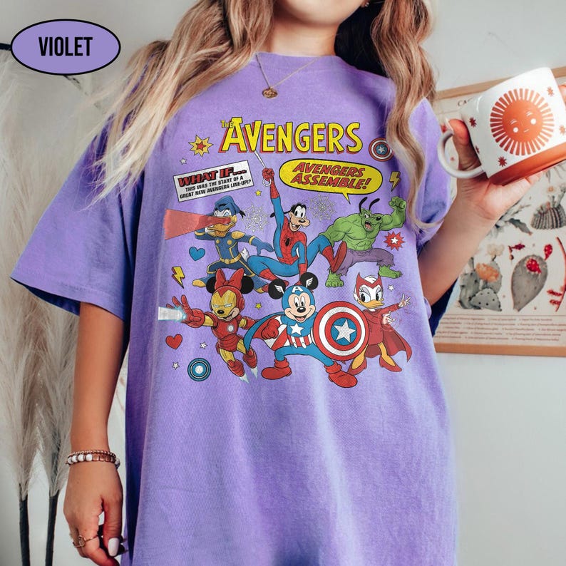 Comfort Colors What If Mickey & Friends Marvel Avengers product image 9